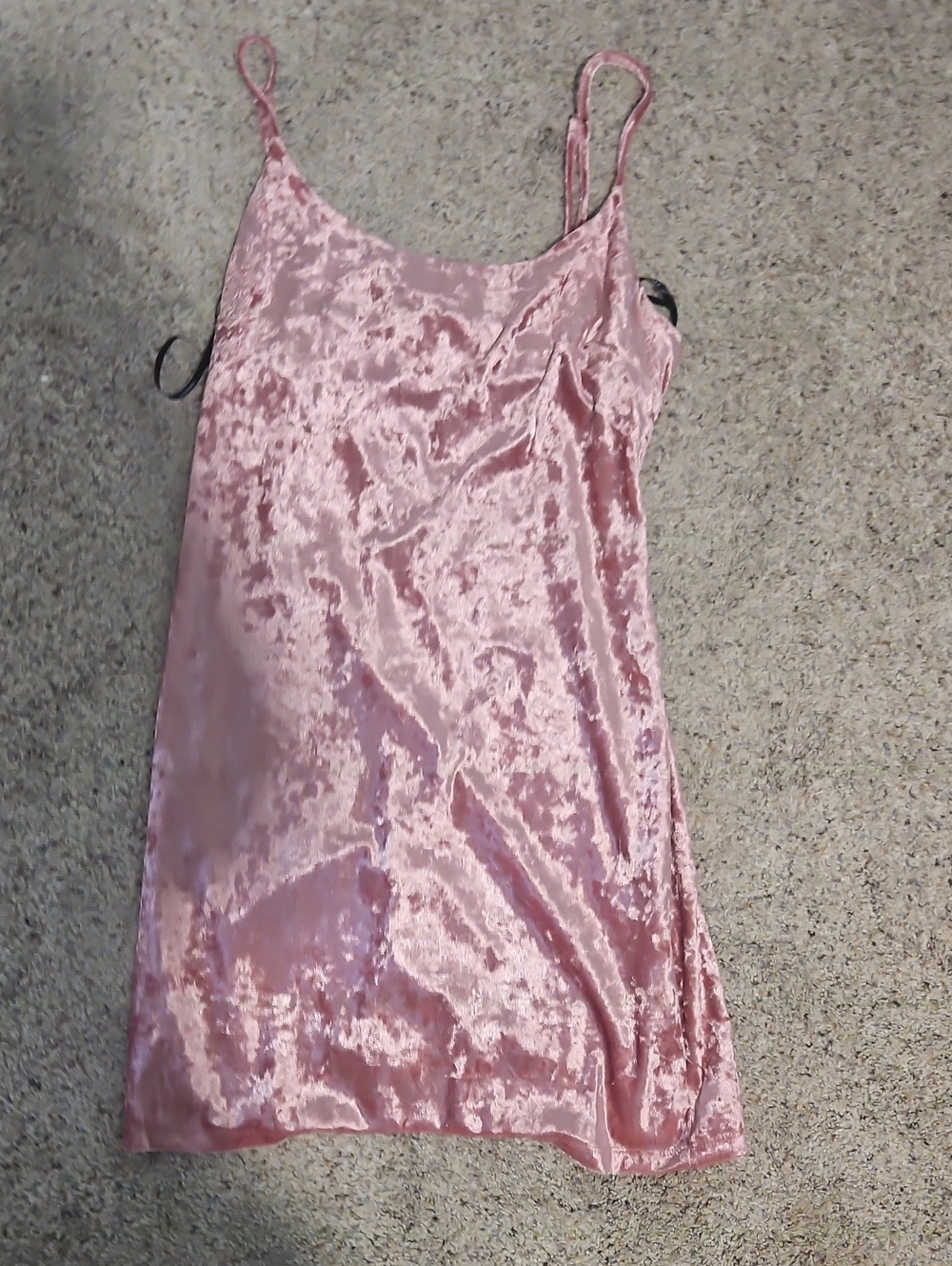 Forever 21 Pink Velvet Dress - Women